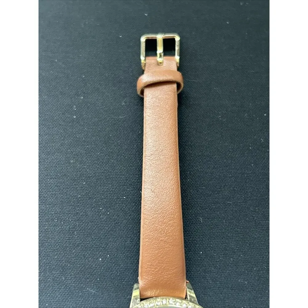 Geneva Gold Tone White Dial Women’s Quartz Watch